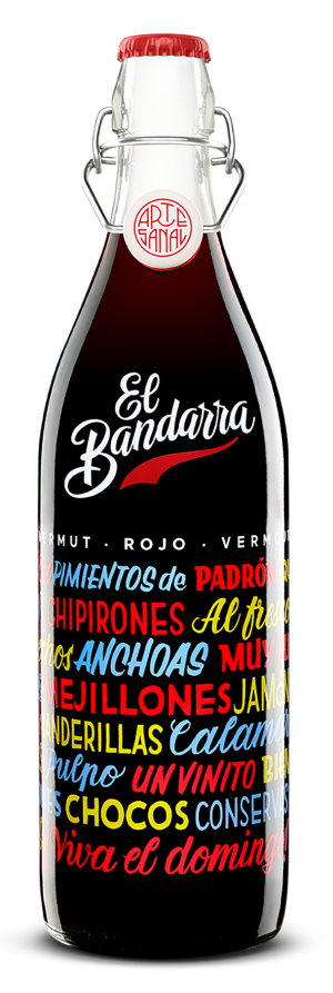 El Bandarra Vermouth Rood 1L