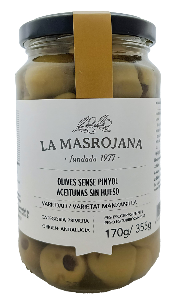 Ontpitte Manzanilla olijven