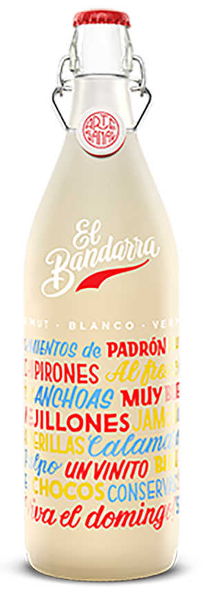 El Bandarra Vermouth Wit 1L