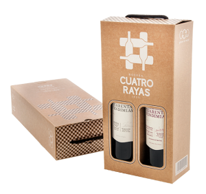 Cuatro Rayas giftbox (40 Vendimias Verdejo, 40 Vendimias Ribera del Duero)