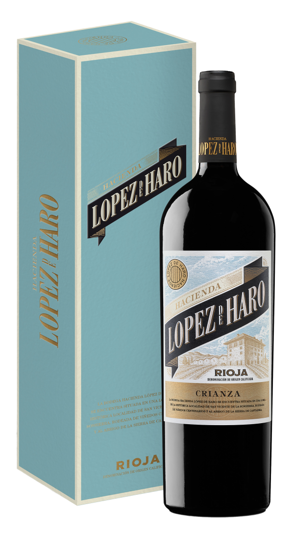 López de Haro Crianza Magnum 150cl in giftbox