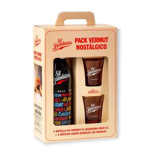 El Bandarra Vermouth Rood in Giftbox